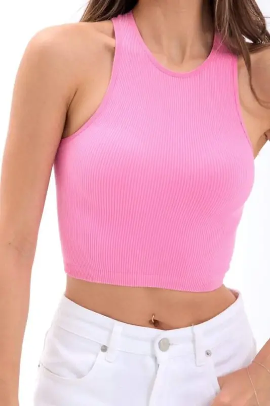 2501 ATHLETE HALF T-SHIRT-PINK - 5