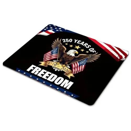 250th Anniversary Eagle Customized Mousepad Non-Slip Rubber Base Mouse Pads for Computers Laptop - 5