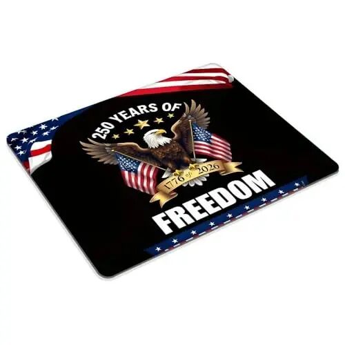 250th Anniversary Eagle Customized Mousepad Non-Slip Rubber Base Mouse Pads for Computers Laptop - Goodsprout (1)