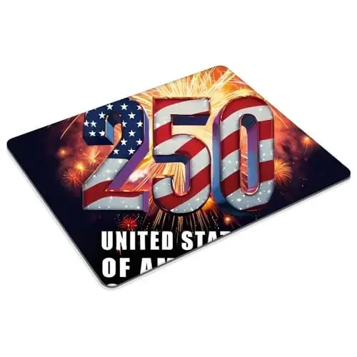 250th Anniversary Mousepad Non-Slip Rubber Base Mouse Pads for Computers Laptop - GOODSPROUT (1)