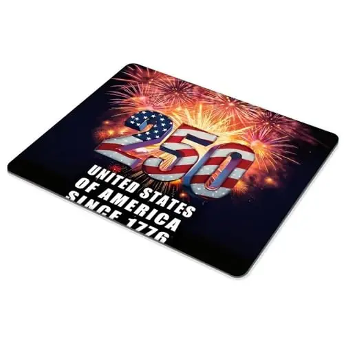 250th Anniversary Mousepad Non-Slip Rubber Base Mouse Pads for Computers Laptop - 5