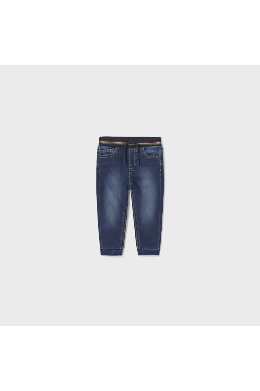 2539 Soft Denim Jogger Pants-blue - MAYORAL