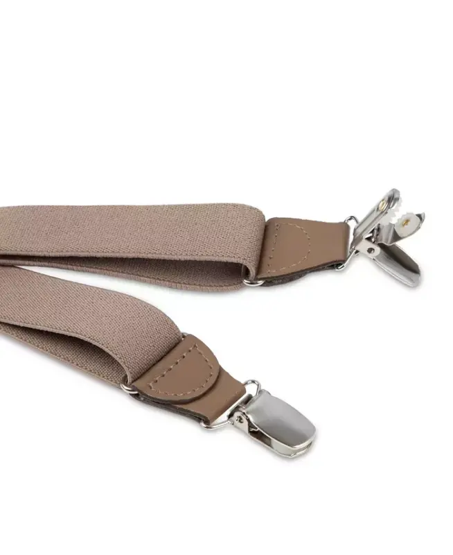 25MM Men's Solid Suspenders, Created for Modazone