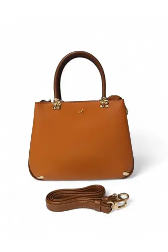 25x25x10 cm. mademoiselle shoulder bag 102010139-Tan - 1