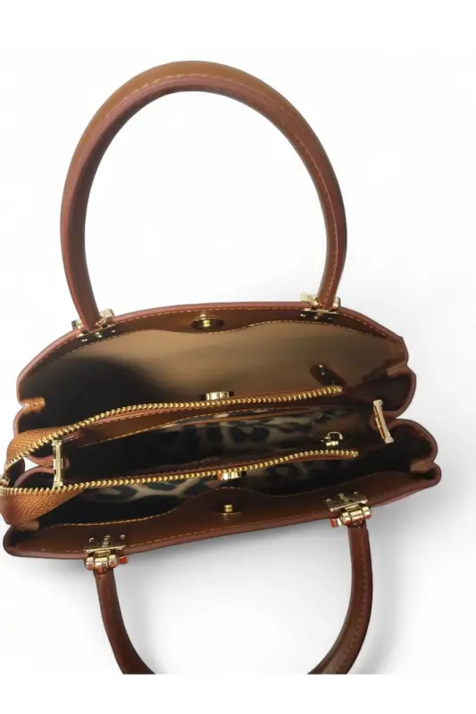 25x25x10 cm. mademoiselle shoulder bag 102010139-Tan - 3