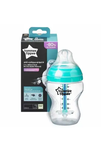 260 ml Advanced Anti-Colic Baby Bottle Mint Green - 1