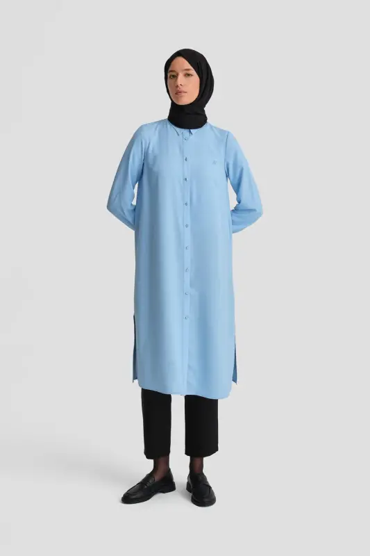 26Y411 Armine Tunik Bebe Mavi - 1