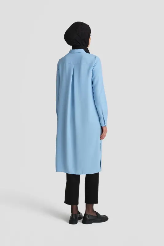 26Y411 Armine Tunik Bebe Mavi - 6
