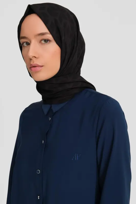 26Y411 Armine Tunik Lacivert - 4