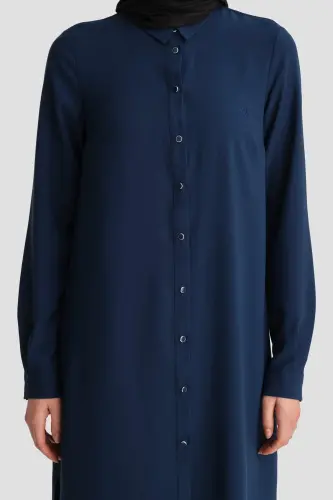 26Y411 Armine Tunik Lacivert - 6