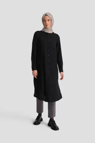 26Y411 Armine Tunik Siyah - 3