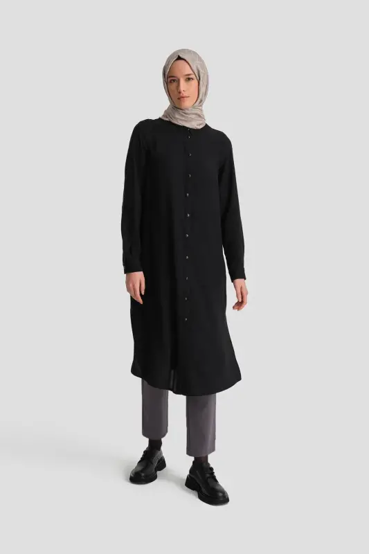 26Y411 Armine Tunik Siyah - 3