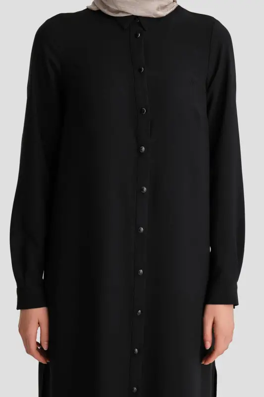 26Y411 Armine Tunik Siyah - 5