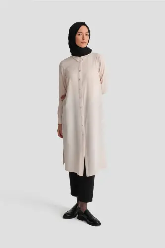 26Y411 Armine Tunik Vanilya - Armine (1)