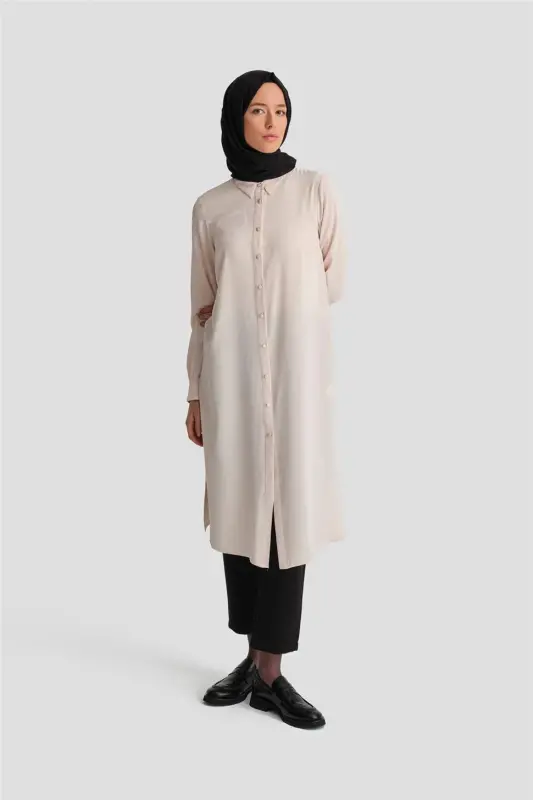 26Y411 Armine Tunik Vanilya - 2