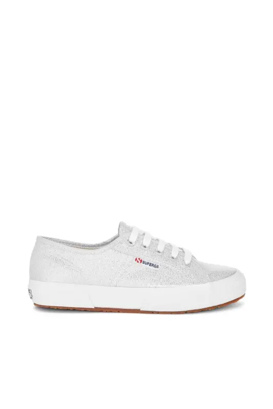 2750-lamew Ayollar uchun Kumush Kulrang Bileksiz Krossovka - SUPERGA
