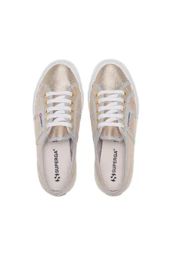 2750-Lamew Kadın Bronz Sneaker - Bronz-384 - 4