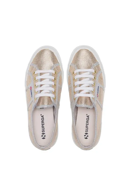 2750-Lamew Kadın Bronz Sneaker - Bronz-384 - 4