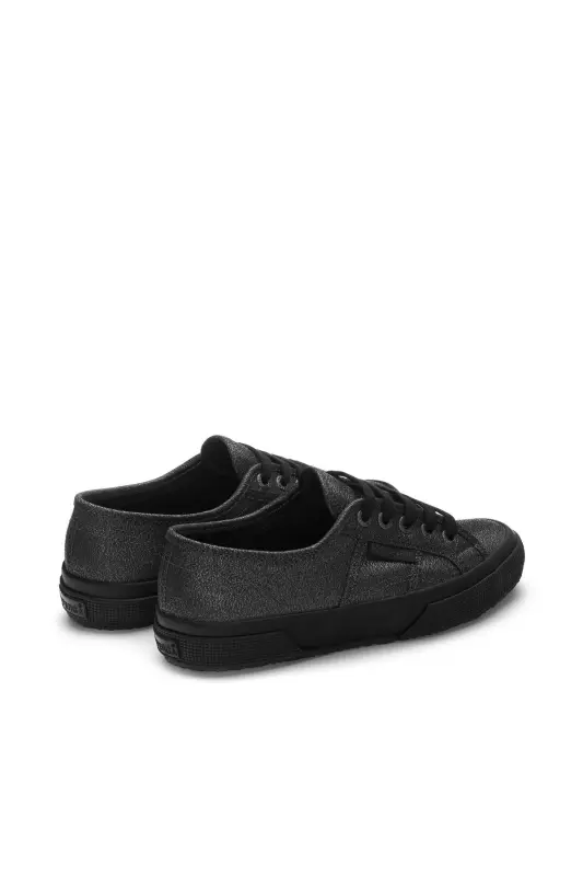 2750-Lamew Kadın Siyah Sneaker - Siyah-295 - 2