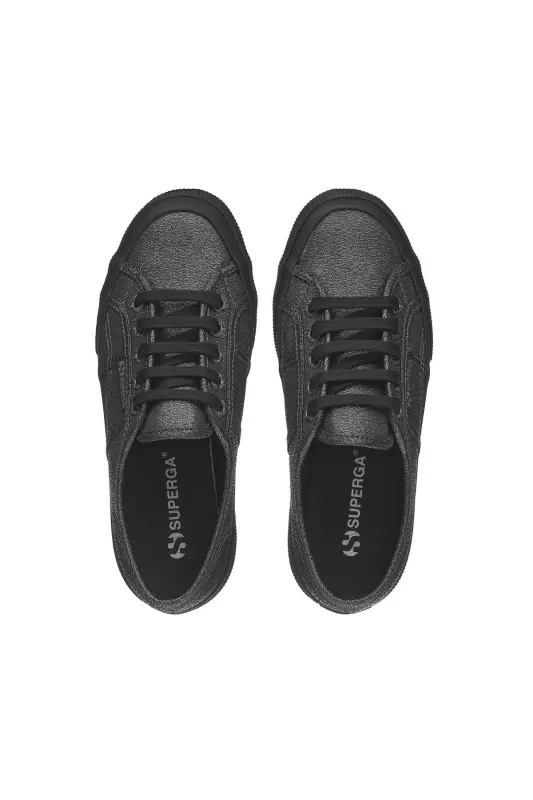 2750-Lamew Kadın Siyah Sneaker - Siyah-295 - 3