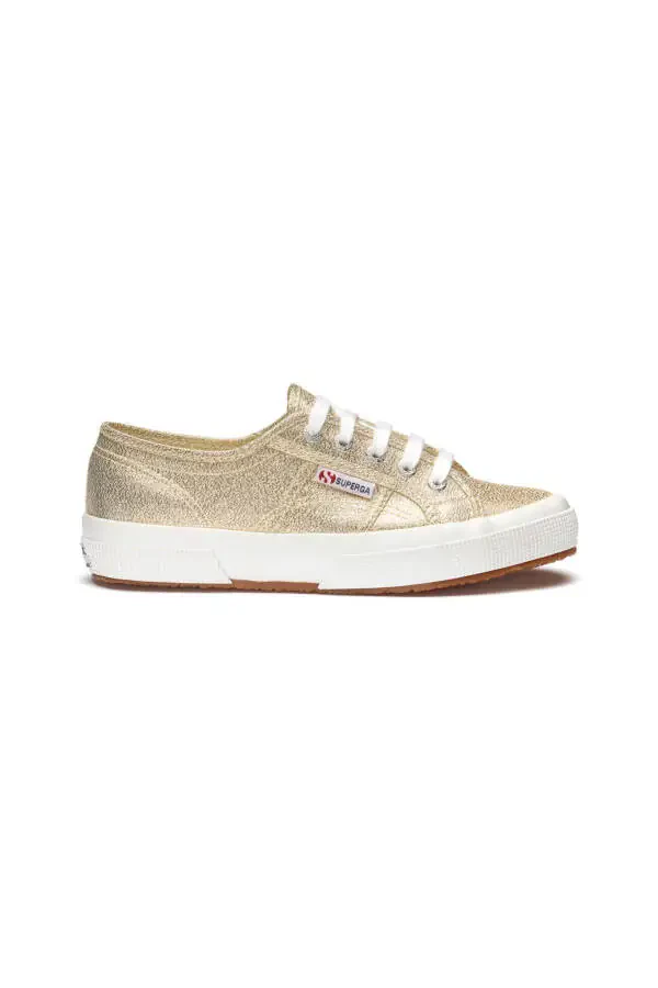 2750-lamew Women's Gold Sneaker - 1