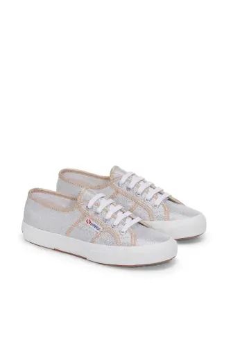 2750-lamew Женские Кроссовки Светло-Серые-Светло-Серые - SUPERGA (1)