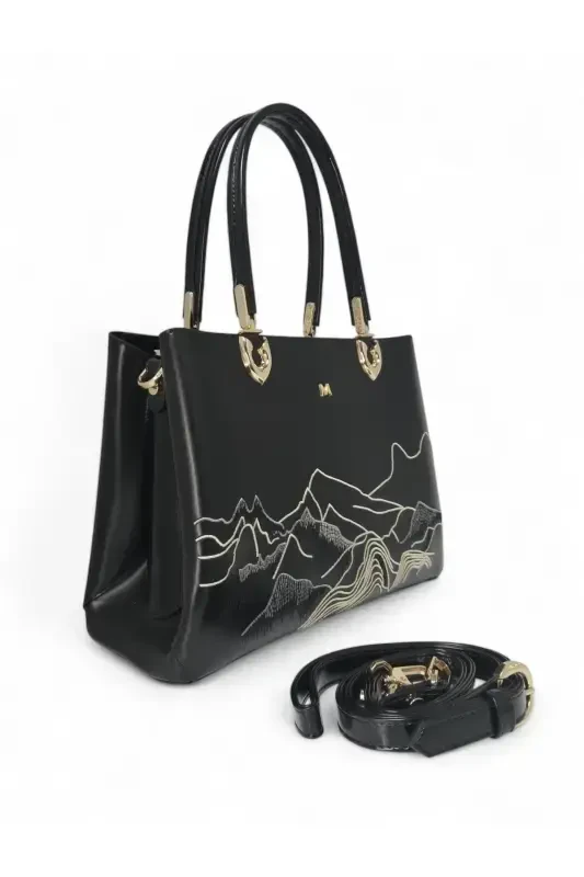 28x21x11,5cm Matmazel Shoulder Bag 100210379-Black/Color - 2