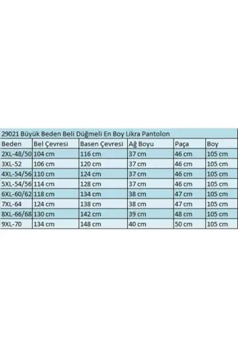 29021 Büyük Beden Beli Düğmeli Double Pantolon - Vizon - BÜYÜKBEDENIZ (1)