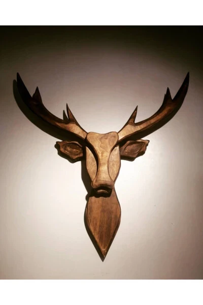 2D Deer Head Wall Decor - GENEL MARKALAR