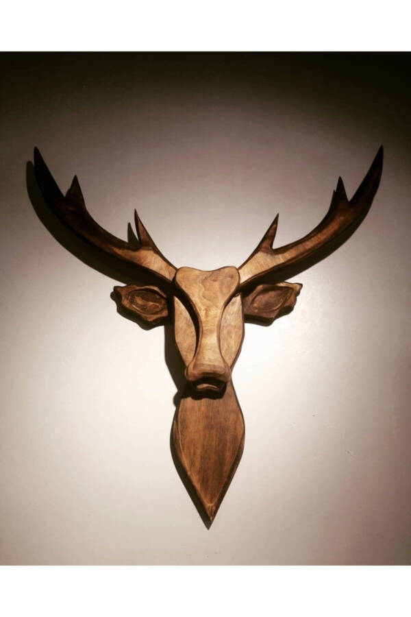 2D Deer Head Wall Decor - 7