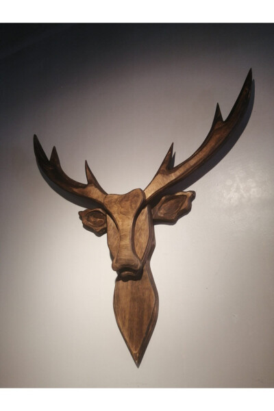 2D Deer Head Wall Decor - 6