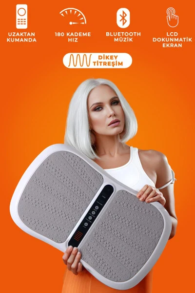 2D High Vibration Slimming Tightening Device Vibration Plate 180 Speed Levels - WERNER