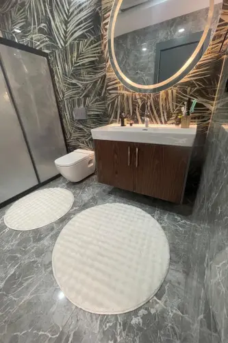 2L Plush Bubble Post Washable Toilet Set 80x80 & 100x100 - 5