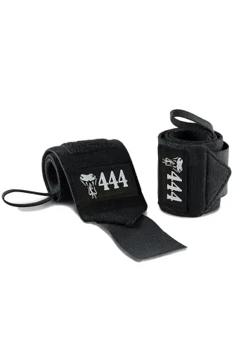 2'li Fitness Ağırlık Bilekliği Bilek Koruyucu Wrist Wraps Bilek Sargısı Halter & Fitness & Crossfit - Siyah - GAZELMANYA (1)