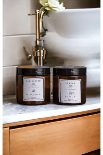 2'ли Янтарные Ватные Палочки И Ватный Ящик Акриловый - 1