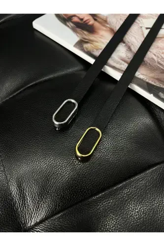 2'ли Импортный Тонкий Ремень с Пряжкой, Брючный Ремень, Ремень для Рубашки, Ремень для Куртки-Черный - 3