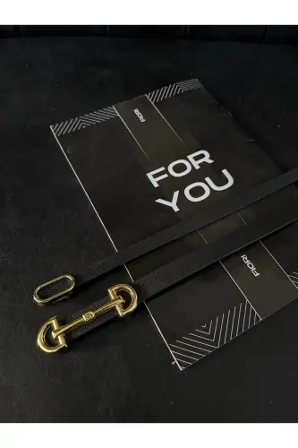 2’li Ithal Oval Gold Tokalı Ince Kemer, Pantolon Kemeri, Gömlek Kemeri, Ceket Kemeri-Siyah2li 