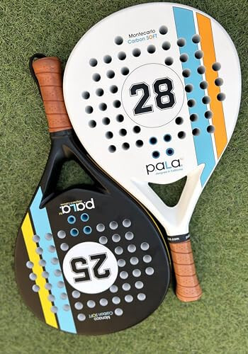 2'li Padel Raket Seti 1 Montecarlo & 1 Monaco Karbon Yumuşak Nane - 6