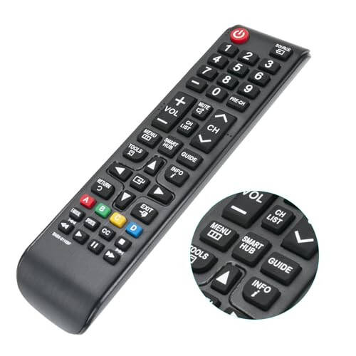 BN59-01199F BN59-01199K BN59-01199L BN59-01199G BN59-01199S New Replacement Universal Remote Control fit for Samsung Smart TV LED LCD HDTV QLED SUHD UHD 4K 3D TV - 3