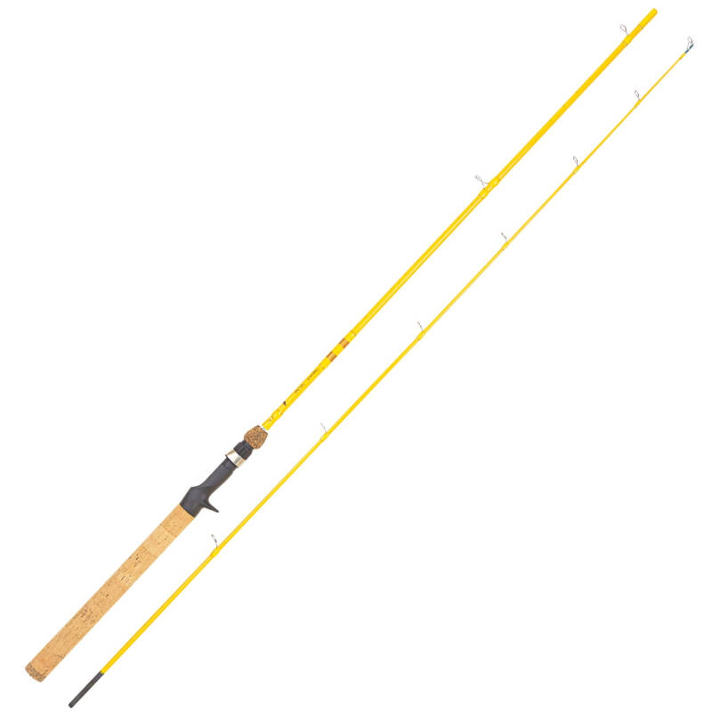 (2 pack) Eagle Claw FL209C2-7'6 2-Piece Featherlight 7’6” Casting Rod- - 1