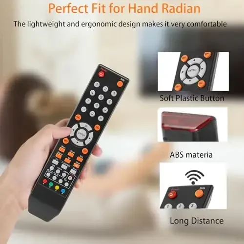 2 Pack Universal Replace Remote Control 8142026670003C Fit for All Most Sceptre TV LED HDTV LCD Remote - 4