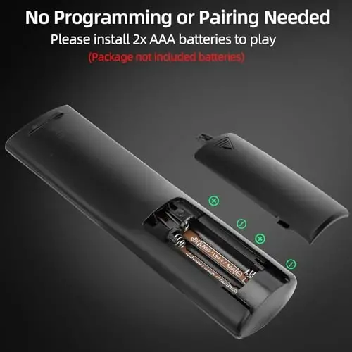 (2-Pack) for LG Smart TV Remote Control Replacement, for All LG Smart TVs | 4 Shortcuts, AKB76040302 