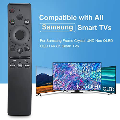 【2'li Paket】 Samsung Akıllı TV Uzaktan Kumanda Yedek Parçası, Tüm Samsung TV'ler İçin Evrensel - 2