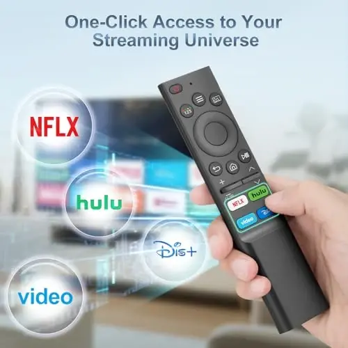 【Pack of 2】 Universal Replacement Remote Control for Samsung TVs - Compatible with The Frame QLED OLED UHD 4K/8K Smart TVs & Monitor Series - 4