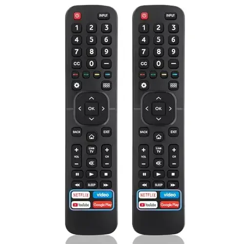 for Hisense-TV-Remote Replacement, Universal Remote Control for All Hisense Smart TVs【Pack of 2】 - OMAIC (1)