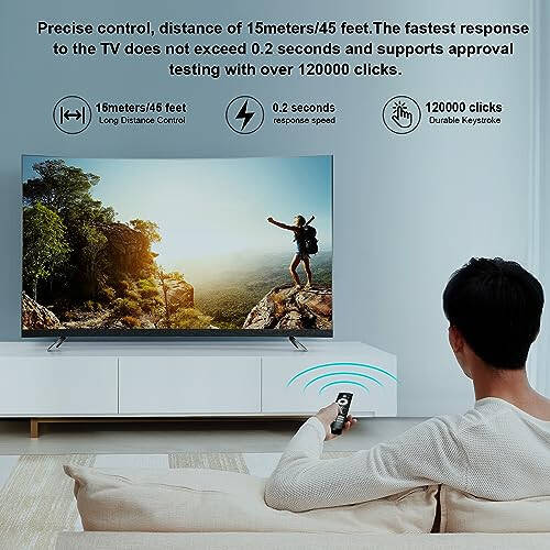 【2'li Paket】 Tüm Hisense TV'ler İçin Evrensel Uzaktan Kumanda, Hisense Akıllı Google TV'ler İçin Yedek Uzaktan Kumanda, Hisense UHD 4K ULED Google TV Serisi İçin - 5