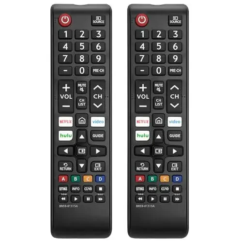 【Pack of 2】 New Universal Remote for All Samsung TV Remote, Replacement Compatible for All Samsung Smart TV, LED, LCD, HDTV, 3D, Series TV - 2