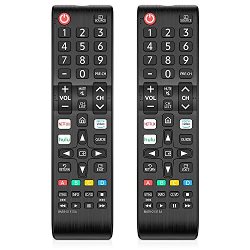 【Pack of 2】 New Universal Remote Control for All Samsung TV Remote, Replacement Compatible for All Samsung Remote Control for Smart TV, LED, LCD, HDTV, 3D, Series TV - Dr.Sept