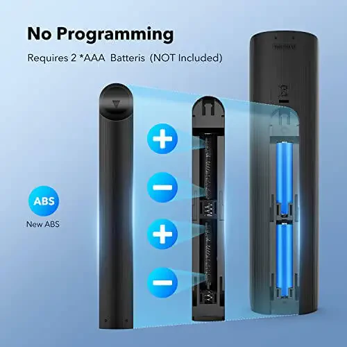 【Pack of 2】 New Universal Remote Control for All Samsung TV Remote, Replacement Compatible for All Samsung Remote Control for Smart TV, LED, LCD, HDTV, 3D, Series TV - 7