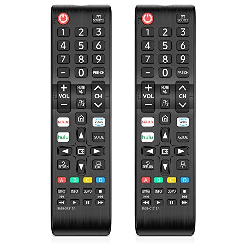【Pack of 2】 New Universal Remote Control for All Samsung TV Remote, Replacement Compatible for All Samsung Remote Control for Smart TV, LED, LCD, HDTV, 3D, Series TV - Dr.Sept